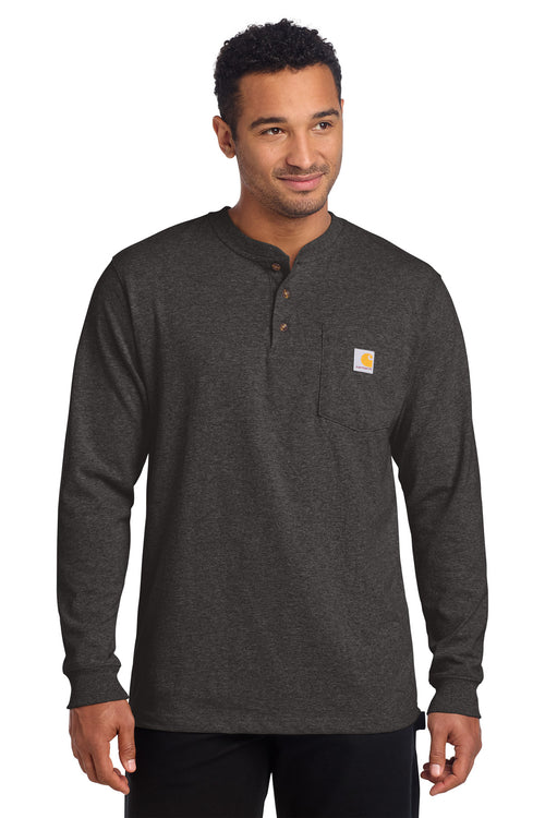 Carhartt Long Sleeve Henley T-Shirt CTK128
