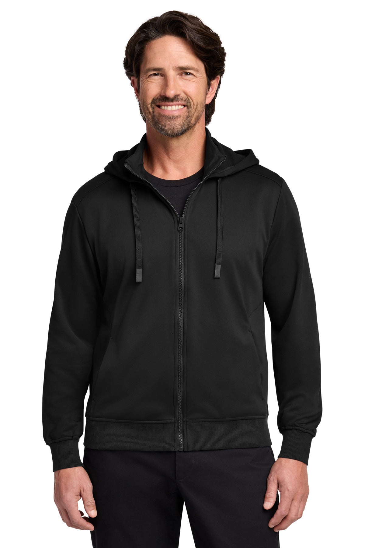 Port Authority Smooth Fleece Hooded Jacket F814
