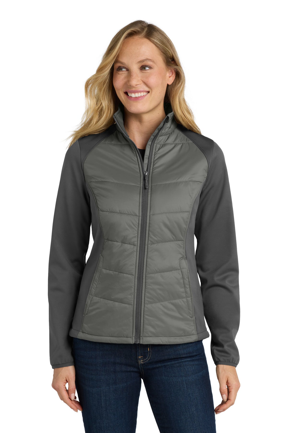 Port Authority Women's Hybrid Soft Shell Jacket. L787