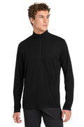 Sport-Tek  PosiCharge  Tri-Blend Wicking 1/4-Zip Pullover. ST407